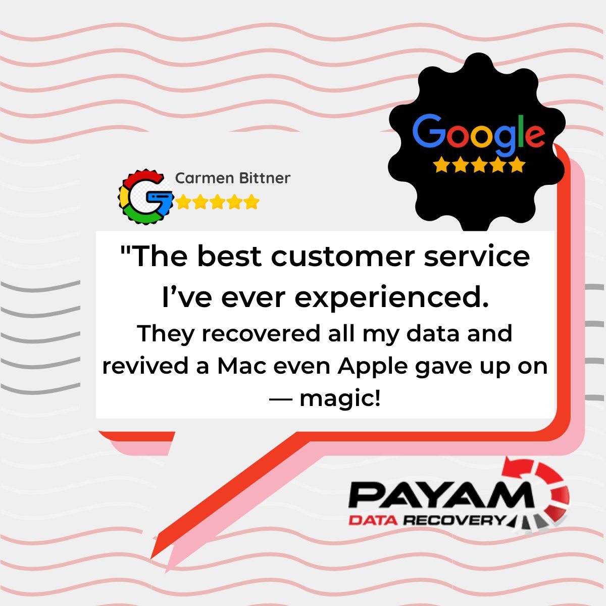 payamdata's tweet image. &quot;You become what you believe.&quot; – Oprah Winfrey
Lost important files from a broken HDD, SSD, Phone, RAID or Apple device? Contact us! We can help get your data back!
#datarecovery #computer #HDD #MacBook  #iPhone