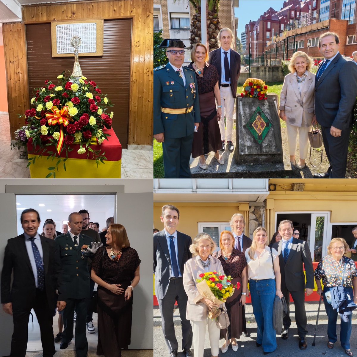 RaquelGlezDiez's tweet image. Este año,celebrar la Patrona de  @guardiacivil era algo que me removía demasiado pero no podía faltar!

El cuartel de #Algorta fue mi hogar una década y guardo excelentes recuerdos

Gracias a mis compañeros de @PPdeGetxo por hacerme más “fácil” este momento

Viva la Guardia Civil