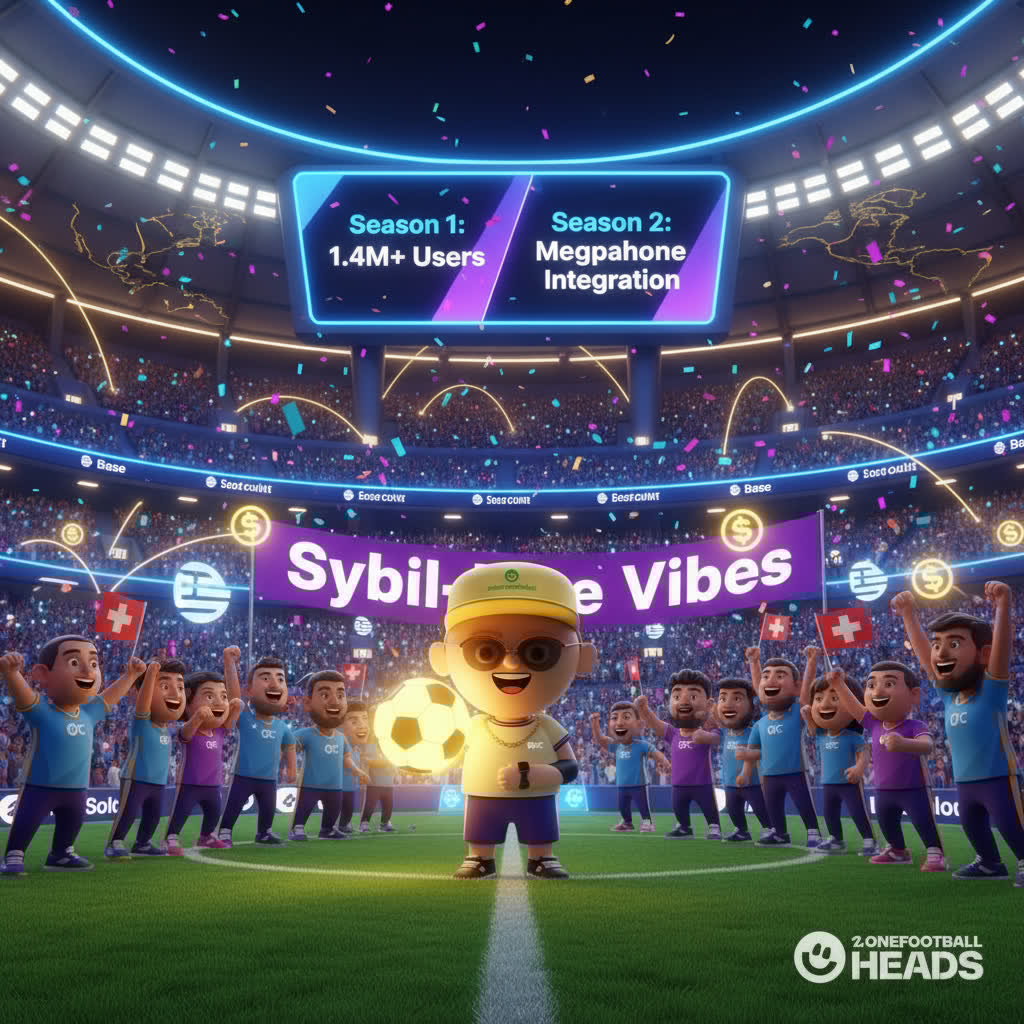 Zubair_Labs's tweet image. $OFC: The Web3 Kickoff Football Fans Have Been Waiting For! ⚽🌍

Buckle up $OFC (OneFootball Club) is built on the lightning-fast Base chain, making onchain fandom seamless and gas cheap for millions.

Launched in Nov 2024, Season 1 exploded with quests and BALL farming.
Season…