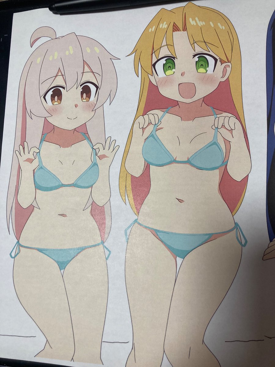 印刷テストへ行って来た
「こんなんでましたけど〜。」
もちょい加筆しますが
色味は大体コレでおっけ〜
