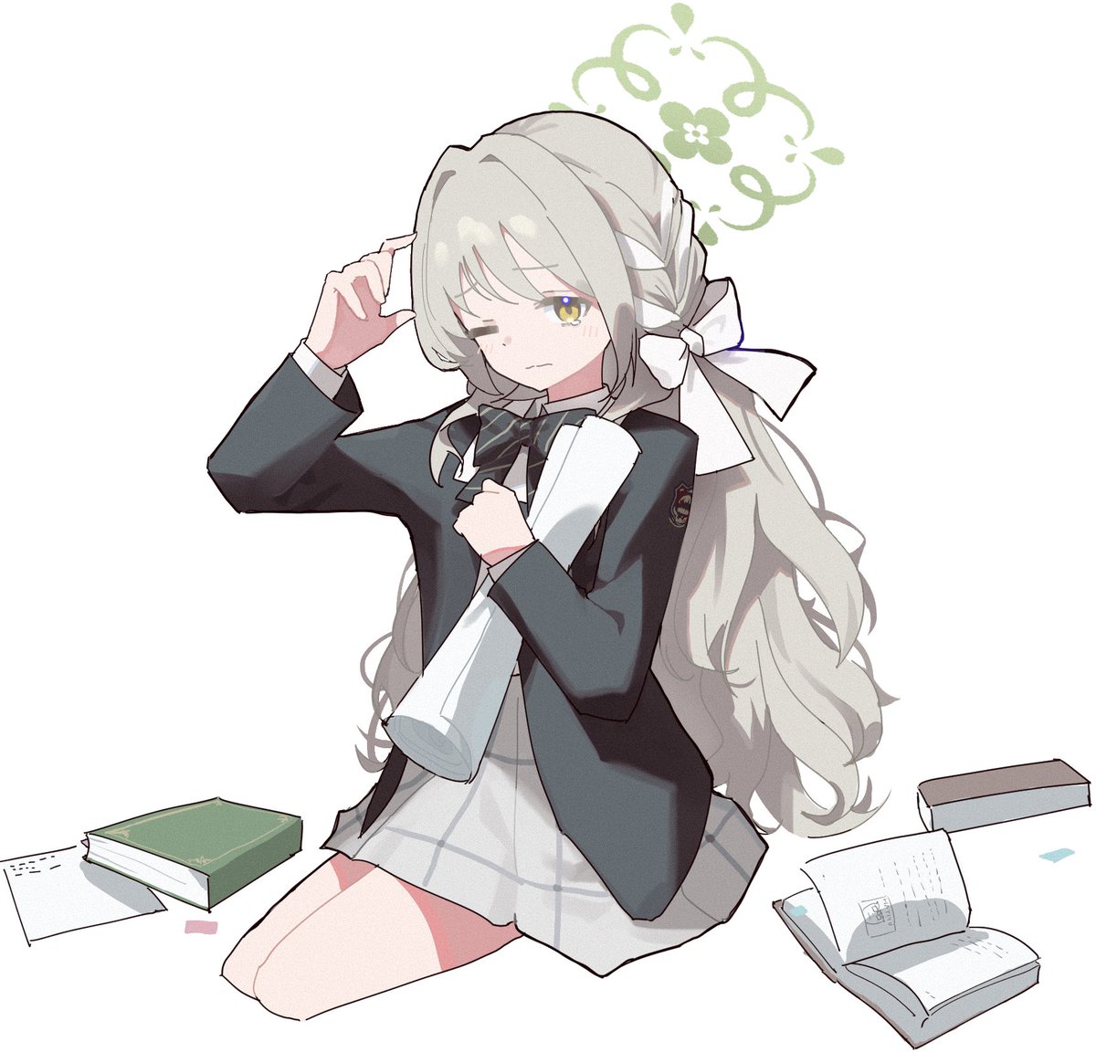 摸个美代
#ブルアカ　#BlueArchive