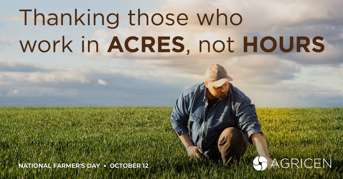 AgricenCo's tweet image. #NationalFarmersDay is an opportunity to acknowledge the essential role #farmers play within our ecosystem. 🚜 Agricen is proud to collaborate with #growers to advance agricultural innovation, helping them to achieve stronger, more sustainable results. 📈
#agriculture