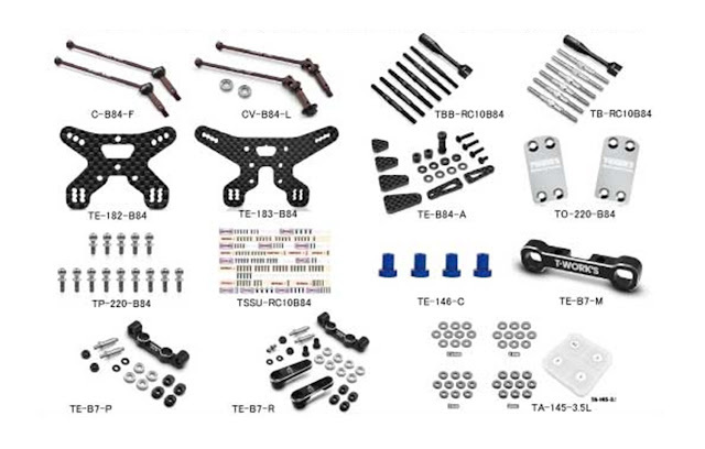 rcmonkeyblog's tweet image. [ブログ更新しました！] Team AJブログ「T-Work’sからRC10 B84 / B7用の新しいオプションパーツが登場！」公開 ift.tt/rKVR4oq