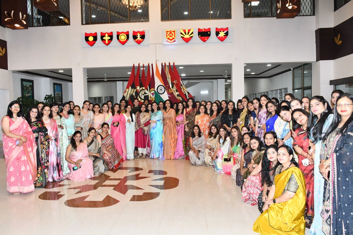 ia_awc's tweet image. #AWC's interactive session with Ms Geetika Lidder inspires & broadens the horizons of army spouses, boosting their confidence to navigate challenges & thrive in multifaceted roles.
@adgpi @artrac_ia @OfficialAwwa