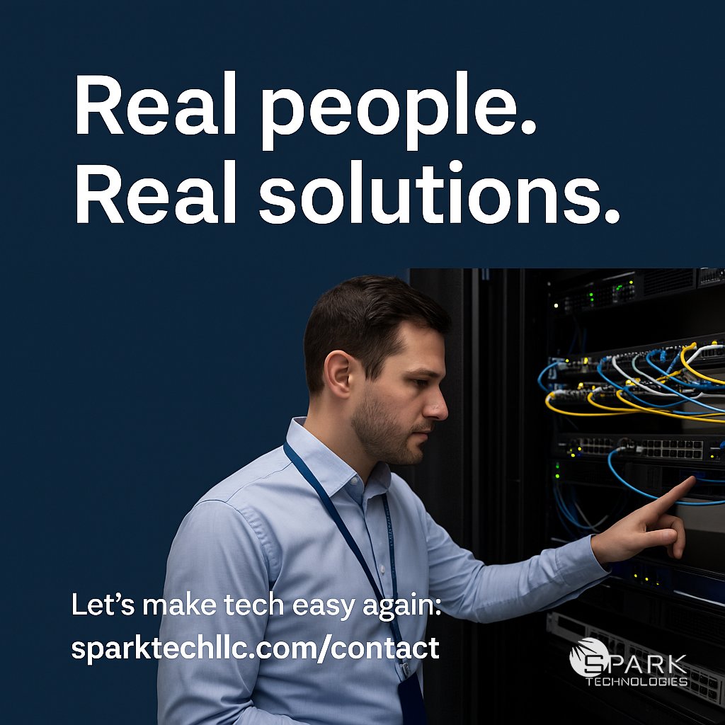 SparkTechLLC_MA's tweet image. The Spark Difference

💡 Real people. Real solutions.
No bots. No runarounds. Just friendly experts ready to fix your IT before it slows you down.

👉 Let’s make tech easy again: sparktechllc.com/contact

#MSP #TechSupport #Cybersecurity #SouthShoreBusiness #sparktechllc