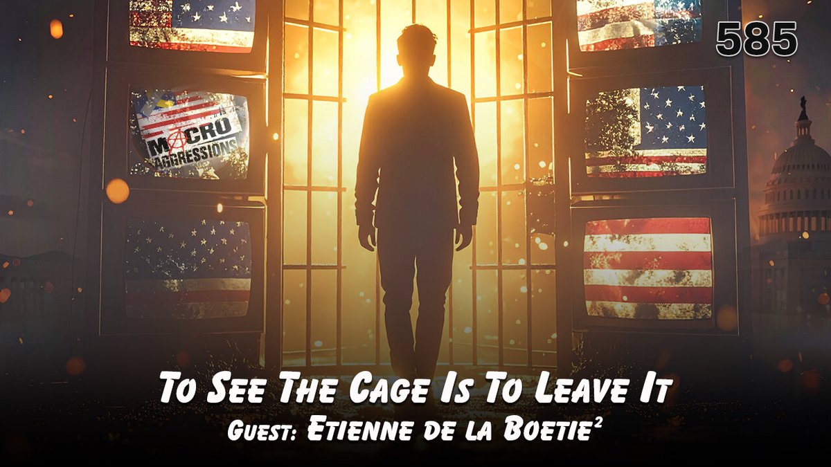 imt_network's tweet image. #585: To See The Cage Is To Leave It | Etienne de la Boetie 2 dlvr.it/TNdDpg #Freedom #Liberty #Philosophy