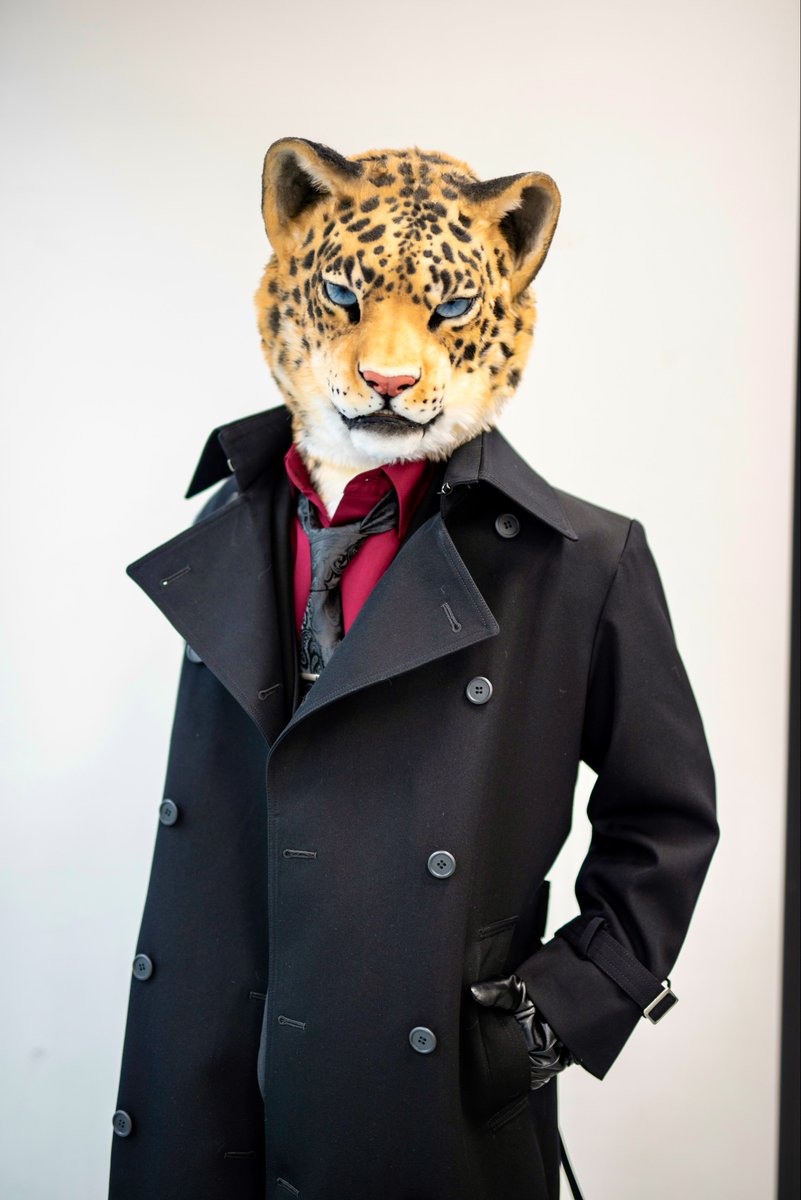 tategamikigu's tweet image. 本日、トリアノン展(HALFURF)で、
初お披露目となりました。
名前は『バロン(Baron)』です🐆

イベントで見かけたらお気軽に話しかけてください✨

📷:@nightmare_chama 
🪡:@TrianonCreation 

#HALFURF
#創造トリアノン