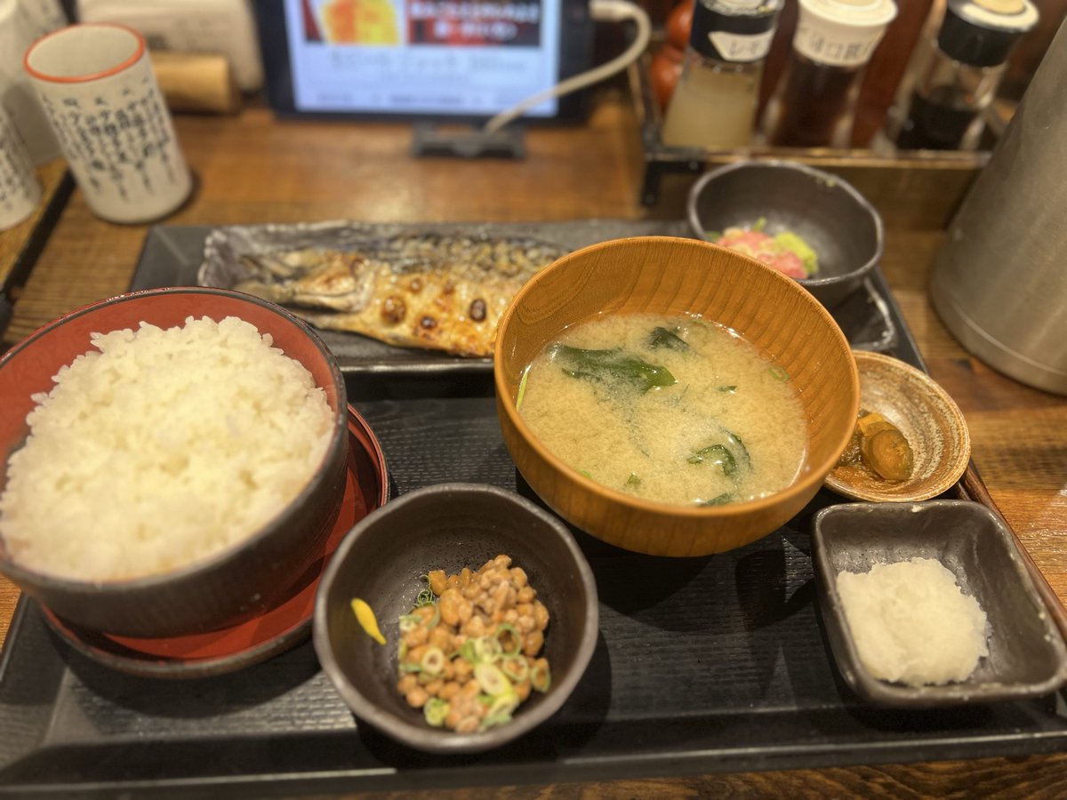 動いた後は食事！