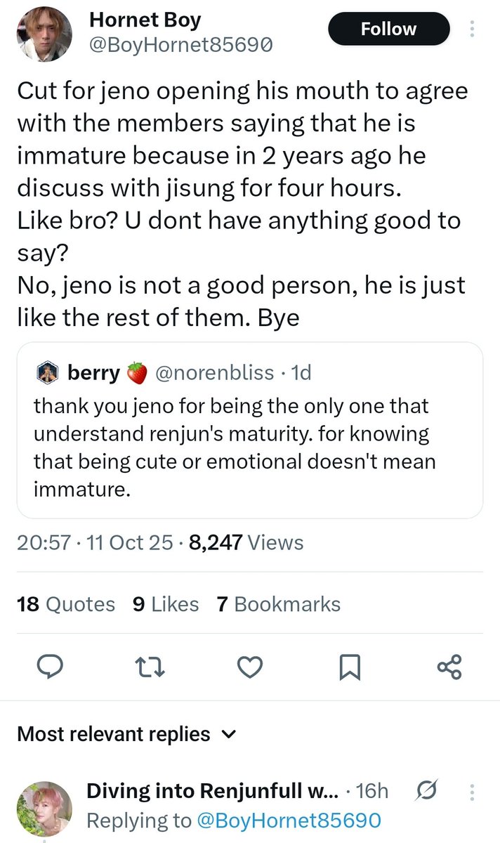 423folder's tweet photo. ⚠️ MASS REPORT

don't interact, block
• abuse &amp; harassment - insults, targeted harassment, inciting harassment

🖇 https://t.co/1rwd66DpyX
 🖇 https://t.co/lwoJ6fSVE2 https://t.co/JYS9hqiOe2
