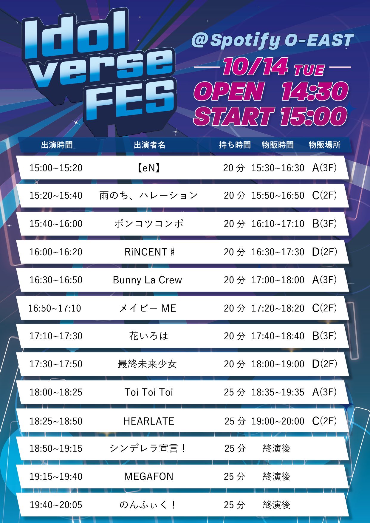 アイエン サイン チェキ the sound 福岡公演 アイエン サイン チェキ the sound 福岡公演