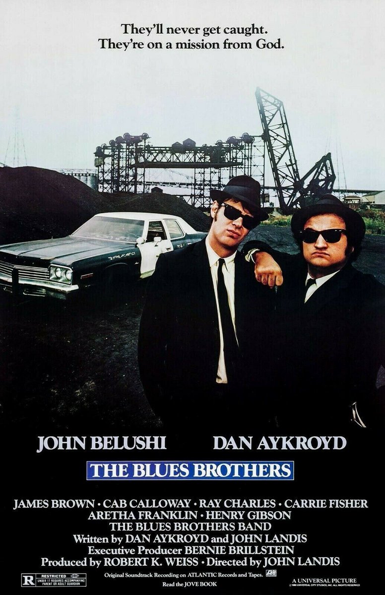 Film Recommendation of the Day: THE BLUES BROTHERS.
10:45pm on BBC Two.