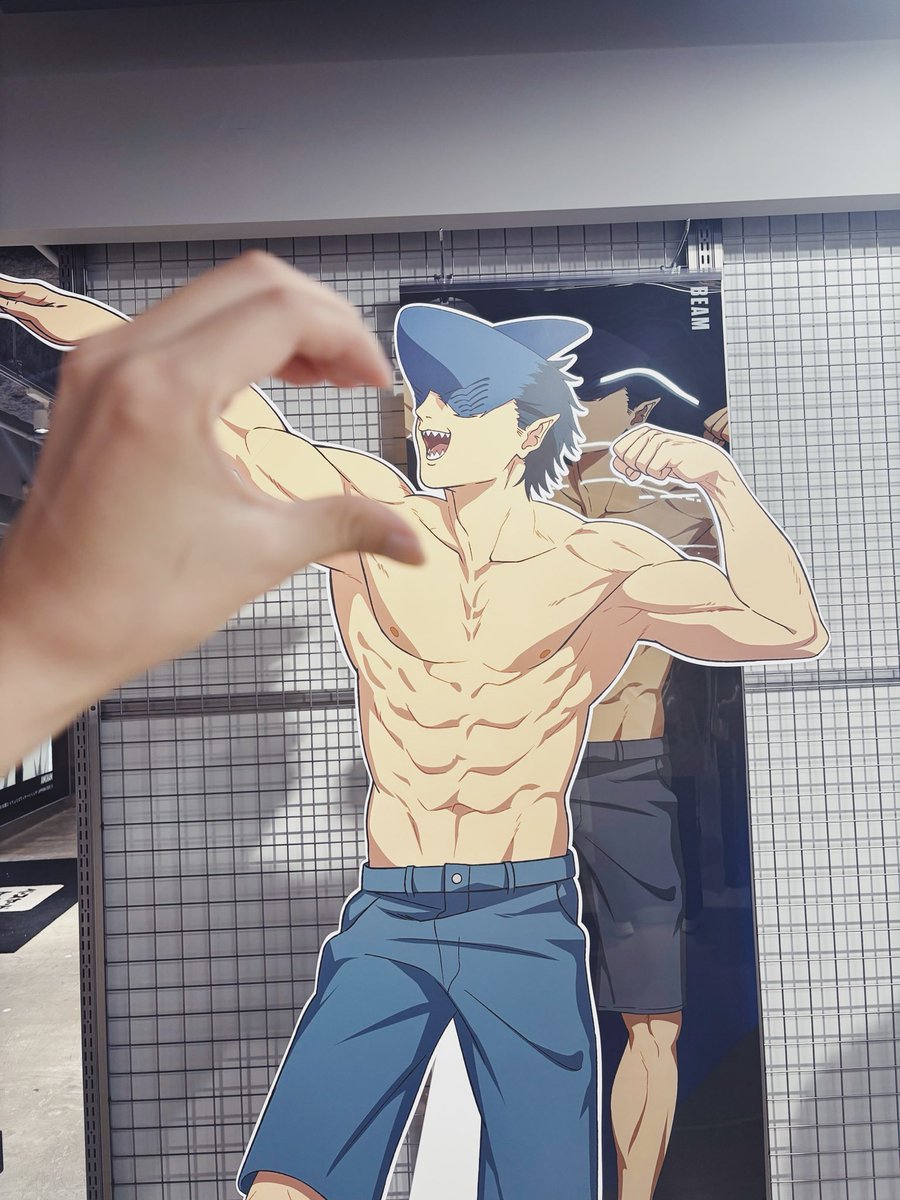 ベースヤード見てきた！原画最高すぎた…😭👊絶対に行きたかったから嬉しい〜！！！ #チェンソーマン