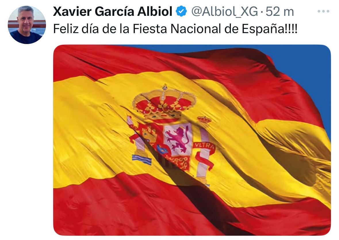 12 d'octubre: Res a celebrar.

"Amèrica ja existia abans del saqueig i el genocidi, amb cultura, història i creences pròpies", Ame Soler, Tres Voltes Rebel. 

Alguns polítics fan vergonya aliena celebrant genocidis i glorificant l'imperialisme. 

‼️Defensem els valors democràtics