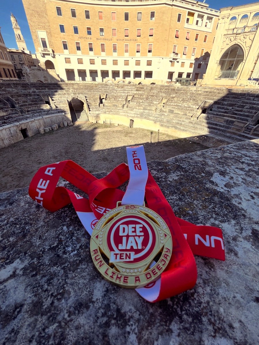 vadrum's tweet photo. Lecce presente! ☺️🏃🏻🏅
#deejayten #deejaytenvirtual #runlikeadeejay https://t.co/wSMebRiqLv