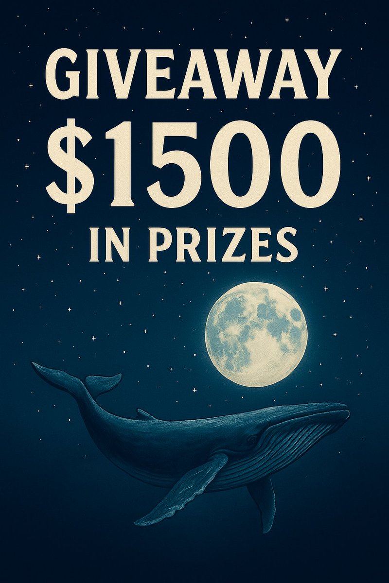 Whale_AI_net's tweet photo. 🐳 WhaleAI Giveaway: $1,500 in Prizes! 🏆

Win exclusive access to our whale tracker bot ($300 each). 
Join the hunt for alpha signals and prepare for the upcoming Altseason!  

To enter: 
- Like, repost, follow 
- Reply with 🐳

5 winners chosen in 48 hours. https://t.co/acaZHasjTT