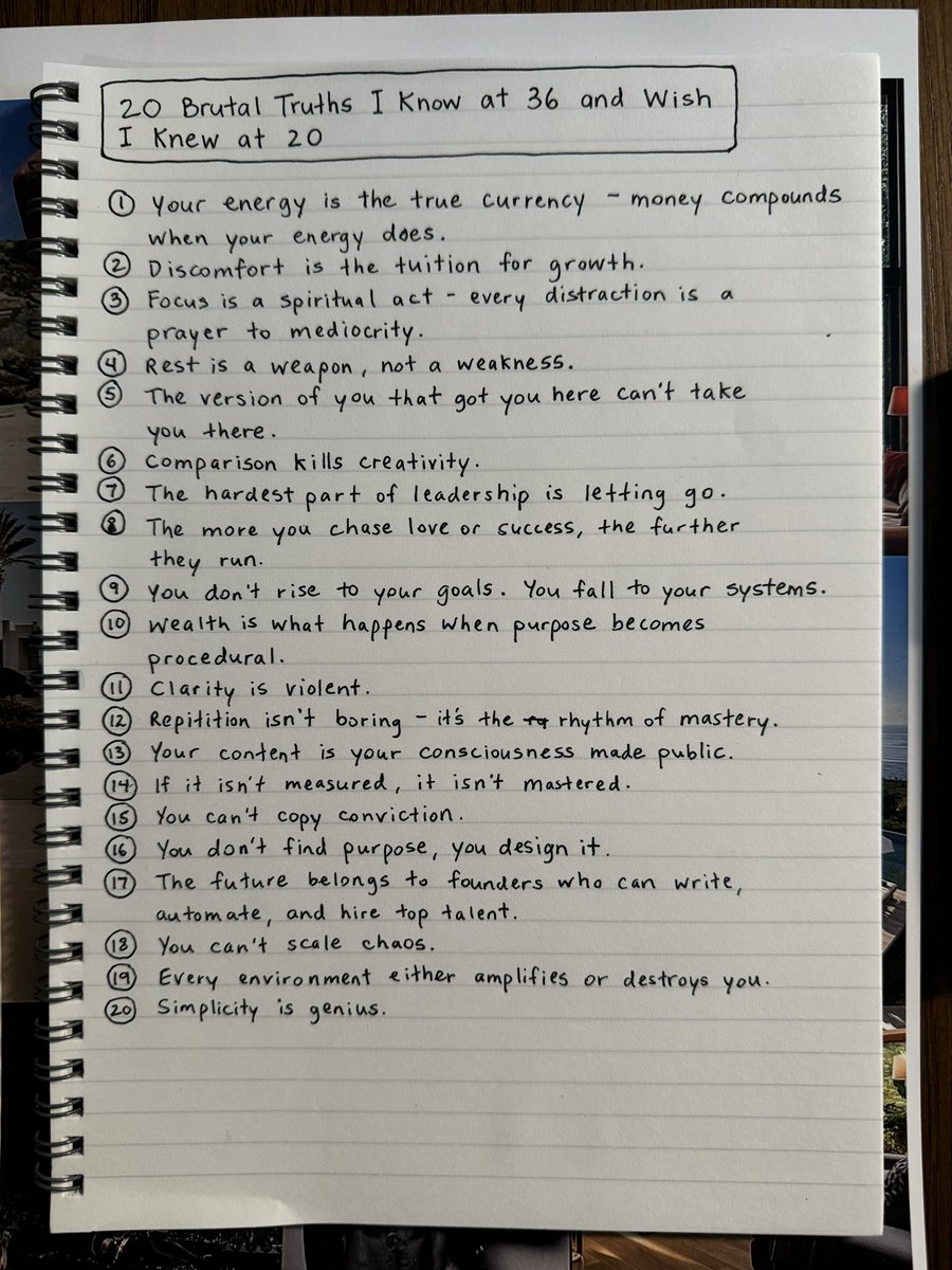 20 brutal truths I know at 36 and wish I knew at 20: