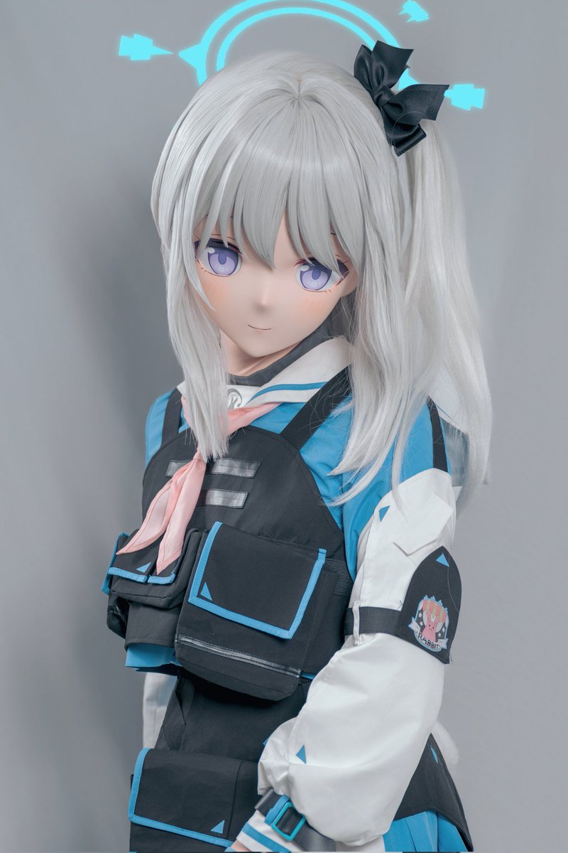 🐰
📷:<a href="/whitegive007/">摆（だる）</a> 
#ブルアカ 
#月雪ミヤコ
#着ぐるみ