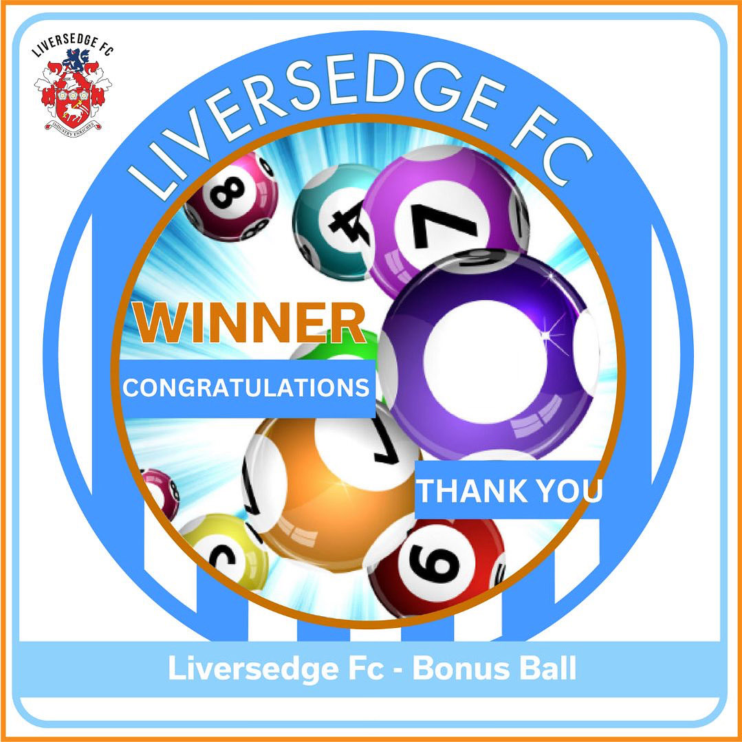 Liversedge_FC's tweet image. Congratulations Russell Fanning 🥳
Bonus Ball Number 53 wins you £56 🙌
Thank you for your continued support. 

#UpTheSedge
#inittowinit
