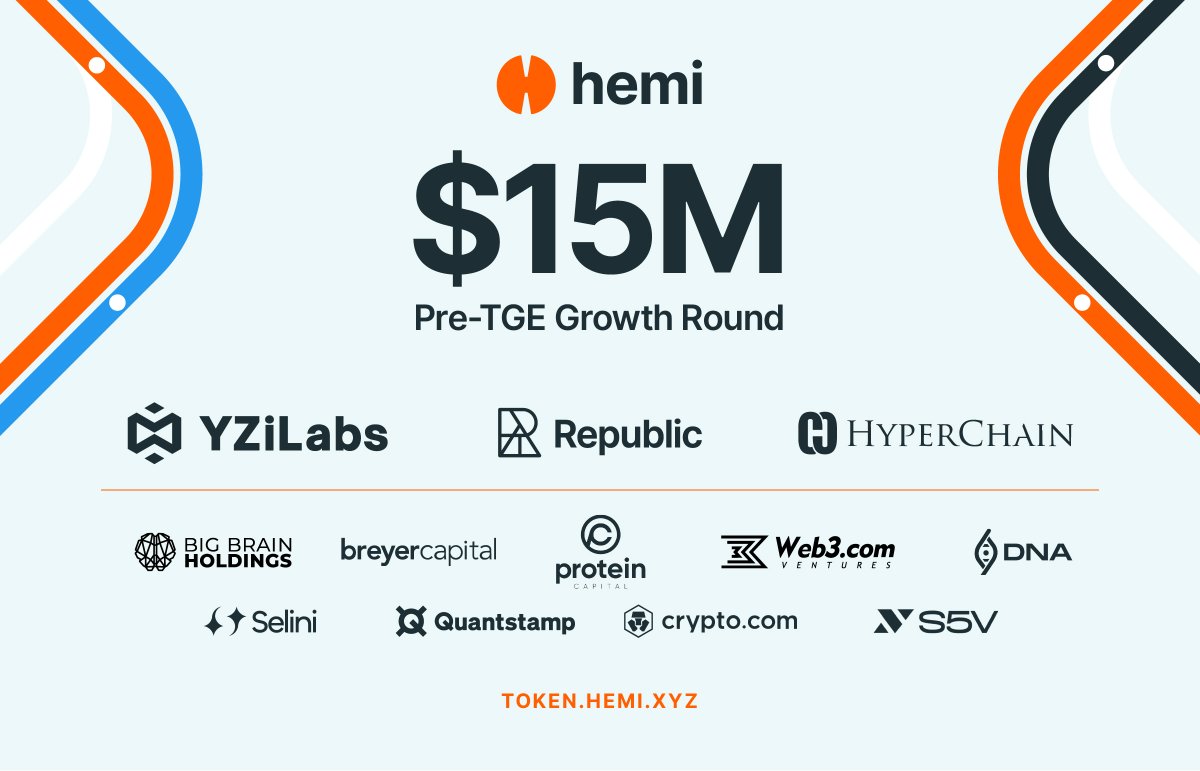 Smart_Tech_Lk's tweet image. Web3 builders, it's time to pay attention.
The @hemi_xyz ecosystem is creating the foundational layer for the next million users.Seamless cross-chain experiences, enhanced scalability, and a user-owned internet.
This is how we onboard the masses. Are you building yet? $HEMI #Hemi
