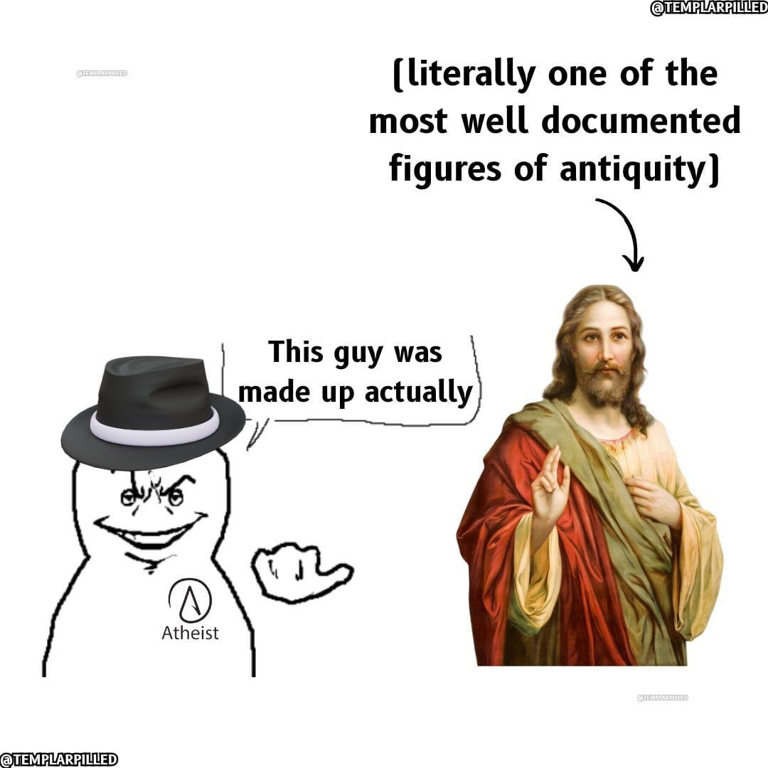 trad_west_'s tweet photo. Jesus Christ is God. https://t.co/2oE6iKQvvu