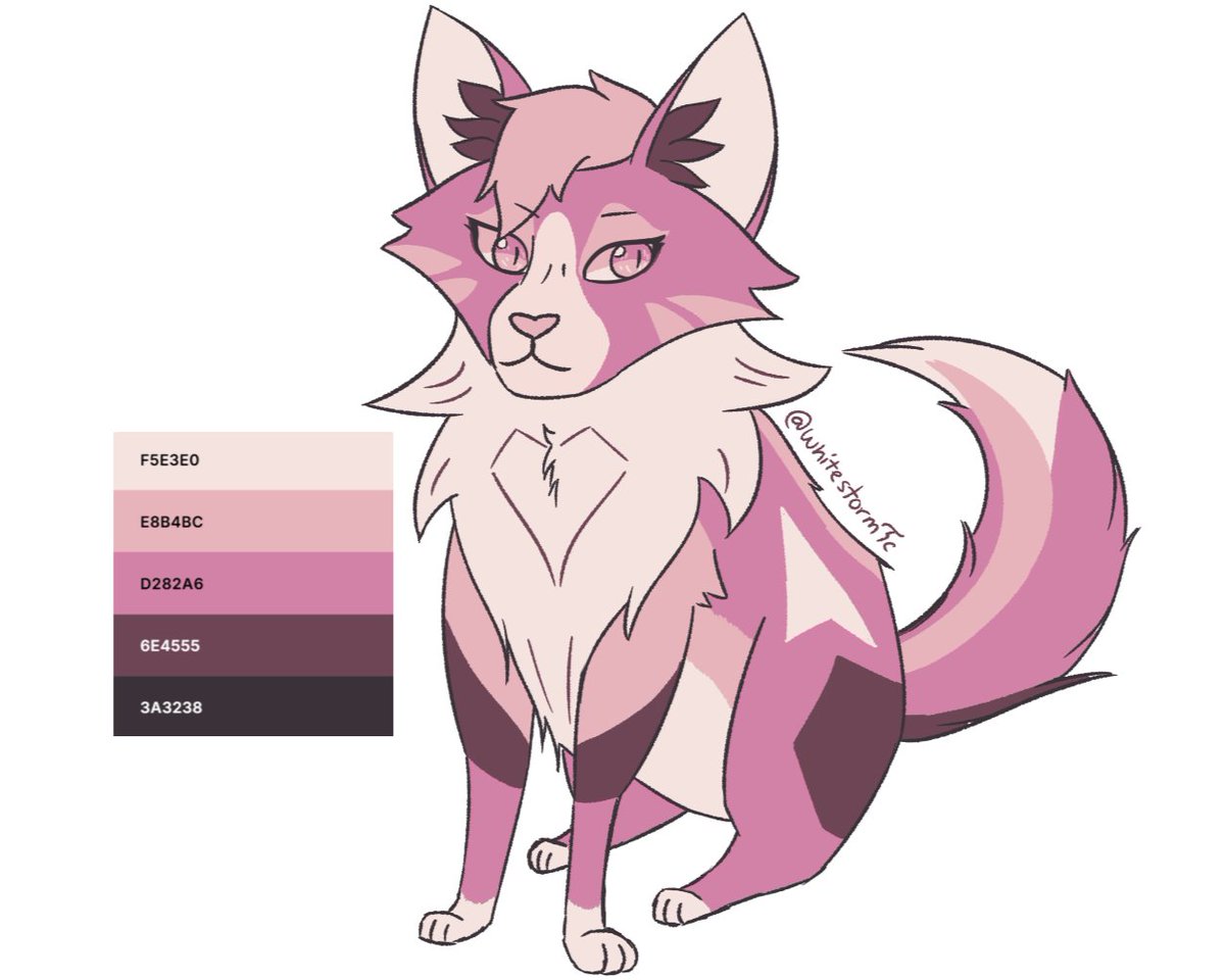 Random warrior cat character + random color palette
This lovely kitty is (supposed to be) Ottersplash!

#warriors #warriorcats #wctwt