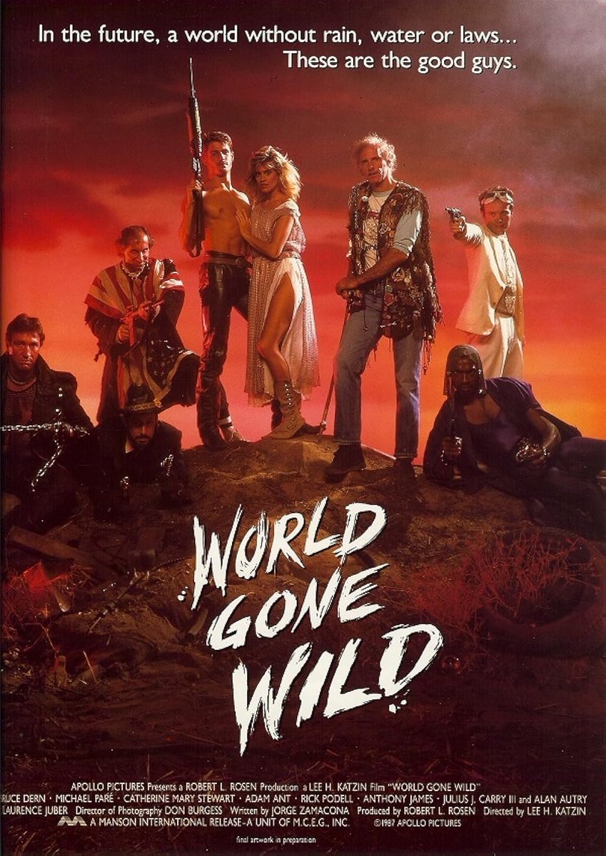 New bad movie review out later! Here's last week's again, WORLD GONE WILD! youtube.com/watch?v=SzBii8…