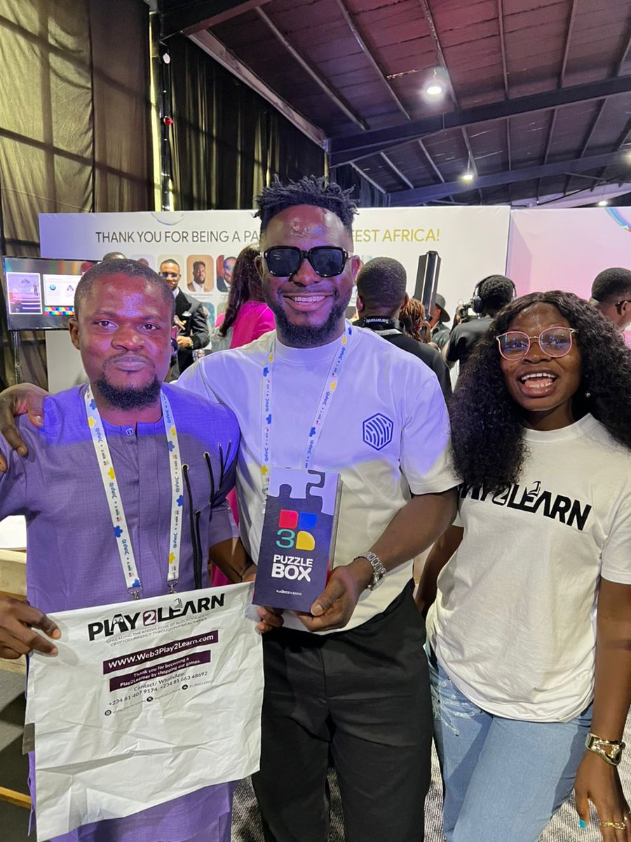 Web3Play2Learn's tweet image. Thank you for making it happen and let&apos;s do this again another time! 👏💜
#BlockFestAfrica2025