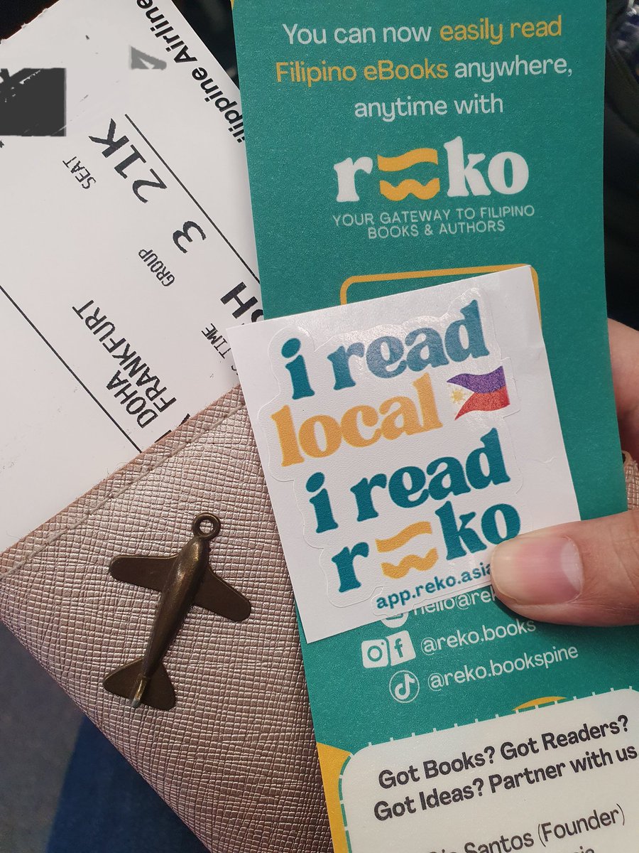 chewriteswords's tweet photo. On my way! Bringing REKO Filipino Ebooks with me on my trip to the Frankfurt Bookfair!

#100EurosAndADream https://t.co/K83Cn2hkRJ