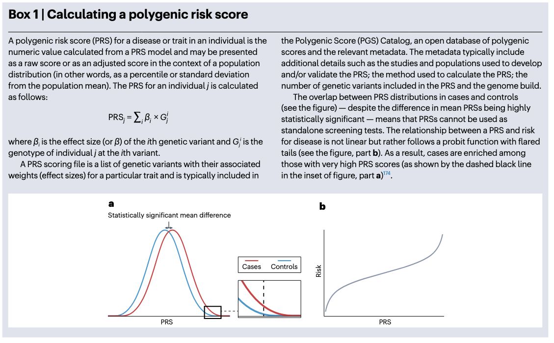 strnr's tweet photo. Review: Clinical use of polygenic risk scores https://t.co/KYJGmhtW16 (read free: https://t.co/Zr0iqtyB8L) 🧬🖥️🧪 https://t.co/im9rrkCnW3