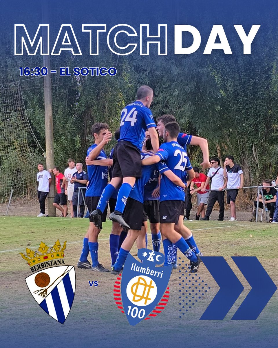 ⚔️ DÍA DE PARTIDO

¡Hoy, partidazo en El Sotico! Duelo importante ante el Ilumberri, necesitamos hacernos fuertes en casa. ¡Vamos, equipo! 💥

🆚 <a href="/CD_Ilumberri/">C.D.ILUMBERRI</a>
🏟️ El Sotico (Berbinzana)
🕚 16:30h

¡Aúpa Injerto! 💙🖤

#InjertoIlumberri