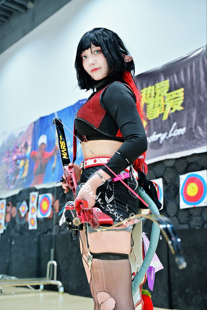 dada_senyuki's tweet image. Hi~I'm Dada_Senyuki 
#zerozone #cosplay #archery
