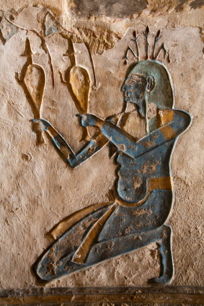 Hapi, the Spirit of the Inundation

Painted limestone relief from Medinet Habu, Mortuary Temple of Ramesses III, c. 1187–1156 B.C.

▫ Round of belly and gentle of face, Hapi, god of the Nile’s flood, embodies Egypt’s eternal heartbeat; the waters that rose each year to nourish