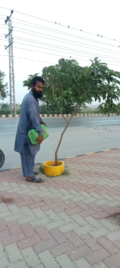shoukatsamon's tweet photo. روزانہ کی بنیاد پر پاکستان پیپلز پارٹی عوامی میئر حیدرآباد @KashifShoroPPP کی ھدایت پی #HMC حیدرآباد کی مختلف گرین بیلٹس یوٹرن پر ماحولیاتی درختون پودون کو پانی دی جارے ہیں اور گرین بیلٹس کے درمیان ماحولیاتی درختون پودوں کی صفائی کا کام جاری ہے۔

#GreenHyderabad https://t.co/t1o67jRVWI
