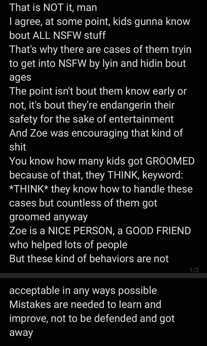 MochuMochuuu's tweet photo. @Cockdicksuckerg Absolutely horrible mindset https://t.co/a2F5RIHZcW