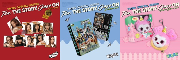 TOWER_AbenoHoop's tweet image. 【#TWICE】

／
　デビュー10周年を迎えるTWICE🎉
　スペシャルアルバム「TEN: The Story Goes On」
　発売決定！✨
＼

💙EPISODE Ver.
❤️Cast Ver.
※Party lovely ver.はご予約満了しました🙇
🔗tower.jp/article/featur…

10月下旬入荷予定🚚💨
#ONCE の皆様ご予約お待ちしております❣️