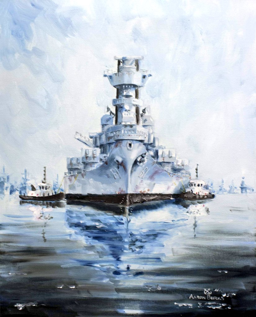 FlMichele69's tweet image. Battleships

#USSIowa BB61 (1943-1990)
Iowa Class

🎨 "The last battleship" 26 May 2012 #SuisunBay (Aaron Burks)

@USNavy 🇺🇸 @ussiowa