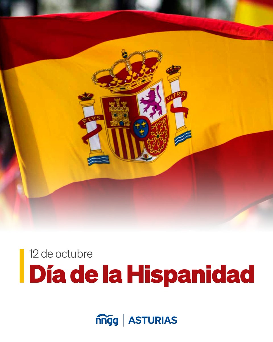 🇪🇸 Hoy celebramos lo que nos une: una historia compartida, una lengua que nos hermana y el orgullo de pertenecer a una comunidad que mira al futuro con fuerza y esperanza.

#DiaDeLaFiestaNacional 
#DiadelaHispanidad 
#12deOctubre