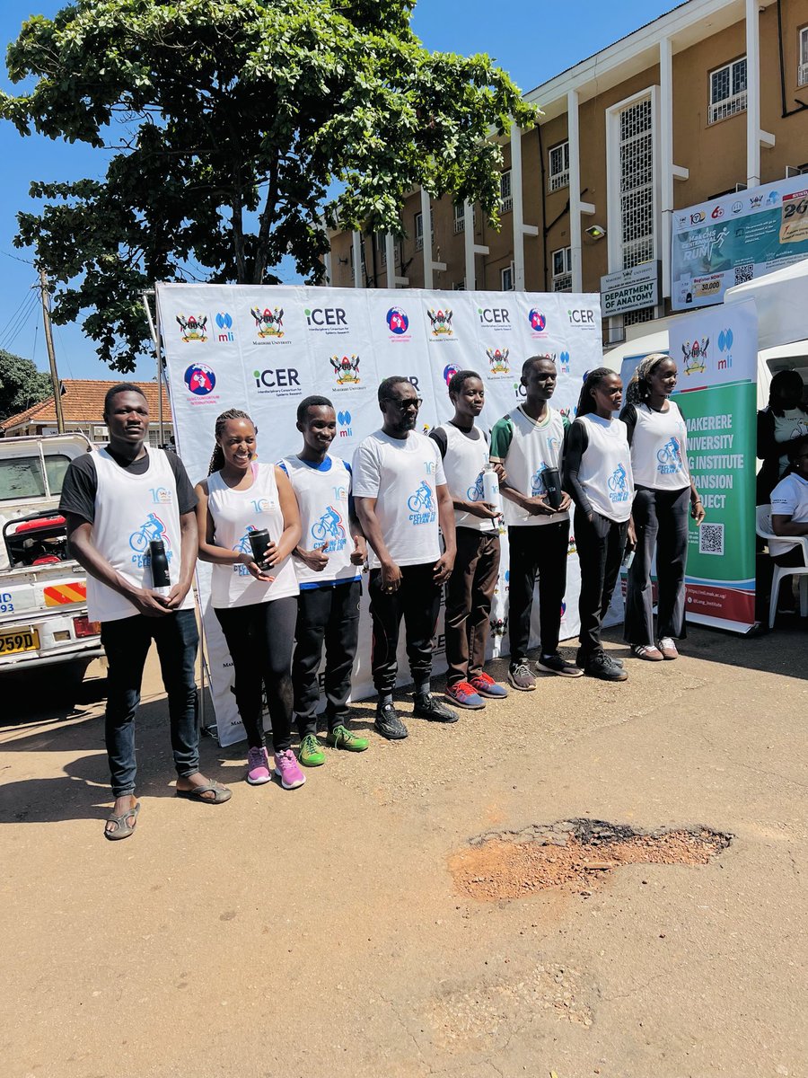 eddympuuga's tweet photo. Makerere Lung Institute At 10. 

@Lung_Institute is having a bigger dream, “cycling for cleaner air” which we must all be supportive of. 

Meanwhile I rode the bike and emerged victorious. Big thanks to @Lung_Institute for organizing this event👏 https://t.co/Tx0beui39M