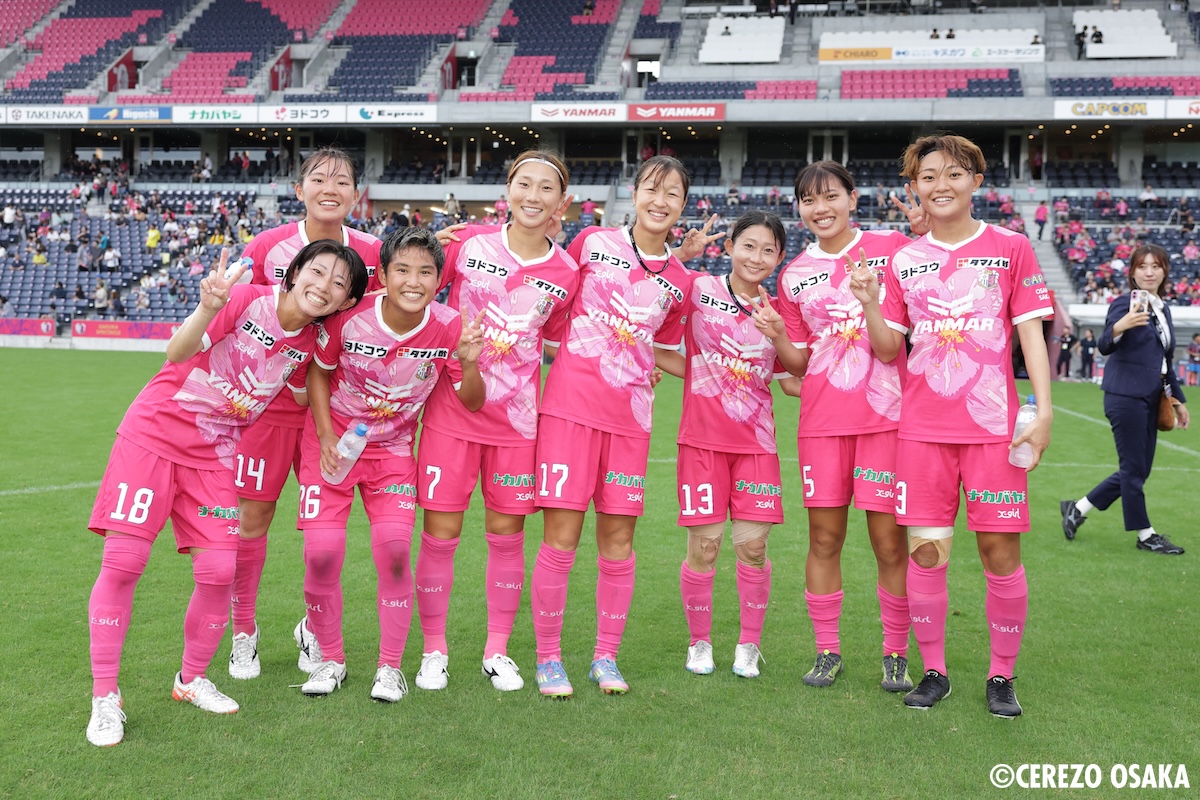 cerezo_ladies's tweet image. 🌸🌸🌸ーーーーーーーーー
クリーンシートで勝利🙌
選手たちの喜びの表情✌️☺️✌️
ーーーーーーーーーー🌸🌸🌸

#ForOurOsaka
#セレッソ大阪ヤンマーレディース
#セレッソ大阪