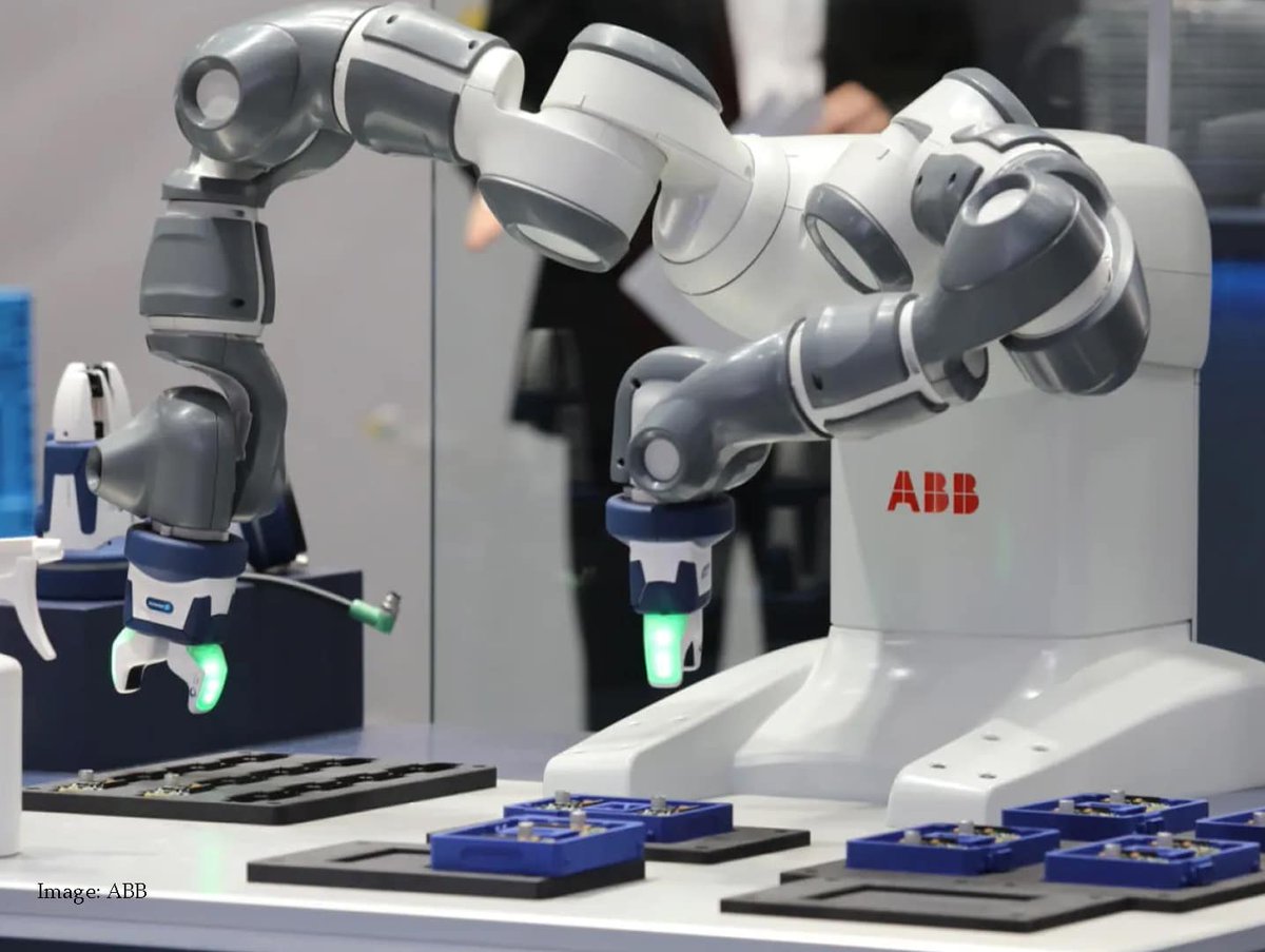 ImpactNewswire's tweet photo. ABB to divest Robotics division to SoftBank Group
https://t.co/8WbTe9g8lZ @ABBgroupnews #Roboti #AI #Banking https://t.co/JdAVNhtVMM