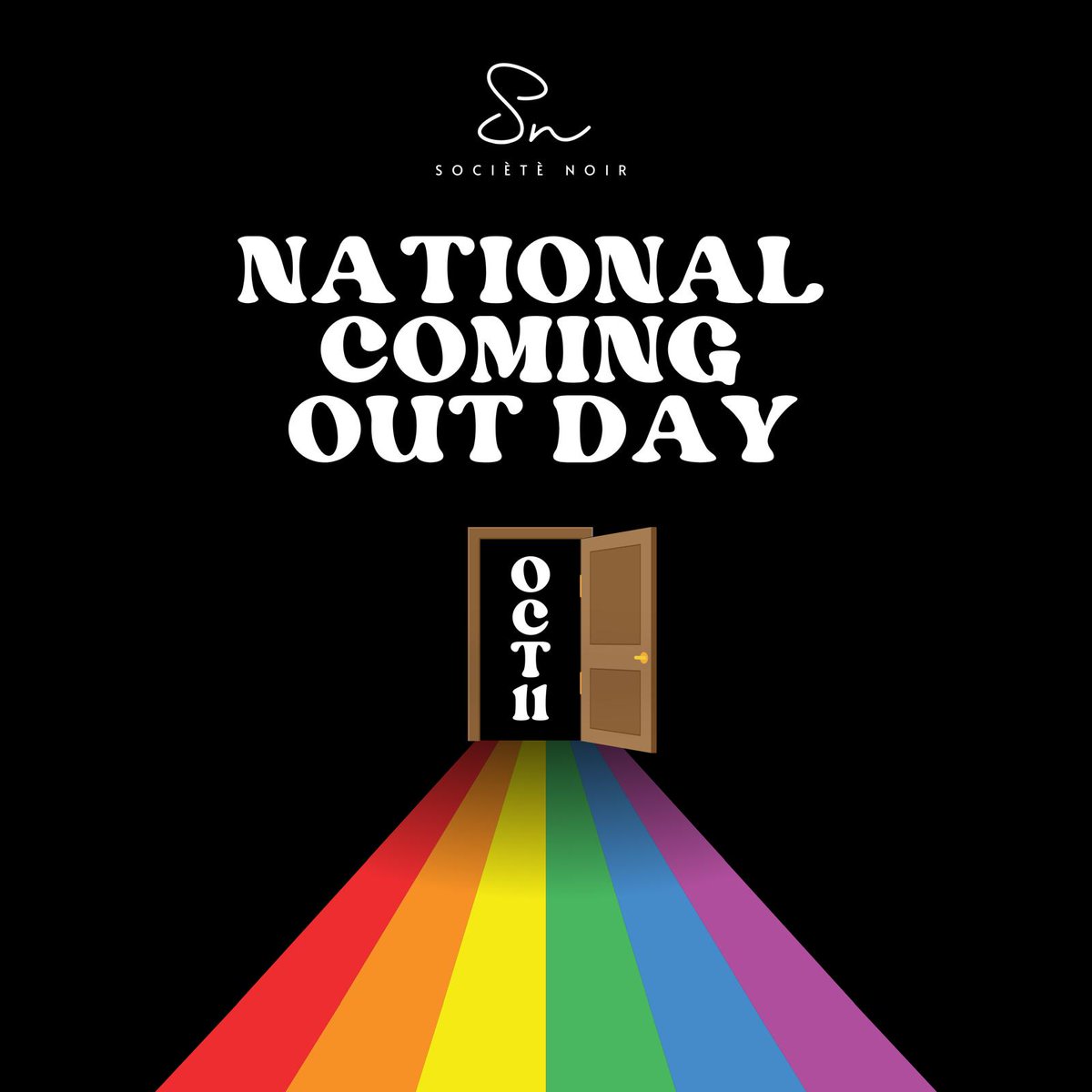 SocieteNoirSN's tweet photo. Whether out or not...you are queer enough
#comingout
#NationalComingOutDay
#wlw
#bisexuality
#pansexuality
#gay
#queer
#nonbinary
#transrights
#SocieteNoir https://t.co/fUBRfgoG2W