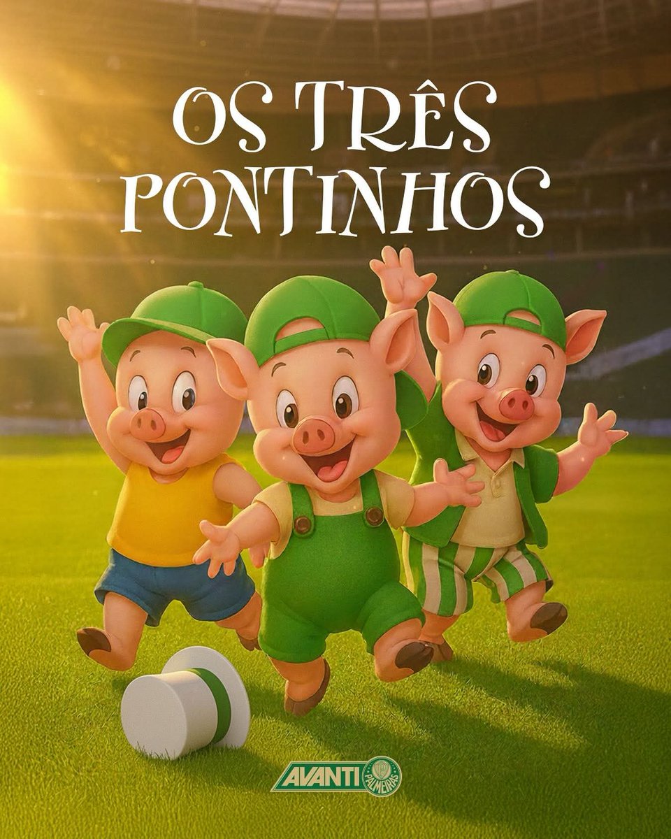 nonoranjos's tweet image. OS TRÊS 𝑃𝑂𝑁𝑇𝐼𝑁𝐻𝑂𝑆 🐷🐷🐷
O #MaiorCampeãoDoBrasil goleou o Juventude e garantiu a permanência no topo da tabela 🚀
#OPoderDoAvanti #PalmeirasMeuPalmeiras
Vai @Palmeiras