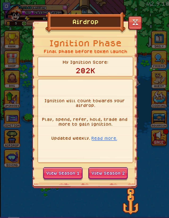 Jenxang | code : 46CZHV (@jenxang08) on Twitter photo From 181k -> 202k Ignition score in <a href="/FishingFrenzyCo/">Fishing Frenzy</a>
I wonder how many points I'll end up with after this phase. Ignition ends on Oct. 16, so there are 4 more days to collect points from fishing, cooking, and diving. This will be the last push!
I'm so excited to know how much From 181k -> 202k Ignition score in <a href="/FishingFrenzyCo/">Fishing Frenzy</a>
I wonder how many points I'll end up with after this phase. Ignition ends on Oct. 16, so there are 4 more days to collect points from fishing, cooking, and diving. This will be the last push!
I'm so excited to know how much