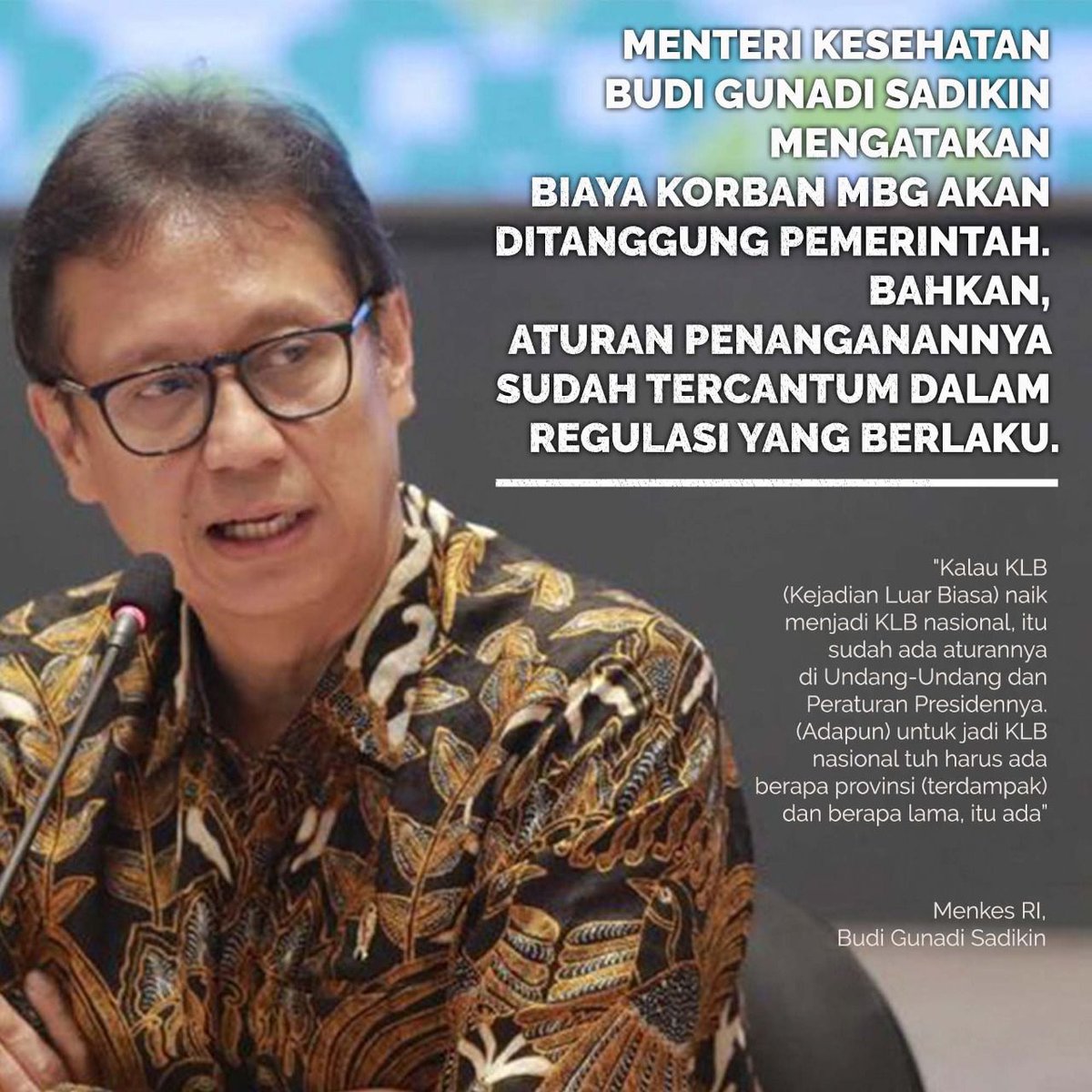 selancar0's tweet photo. Semoga makin kesini makin tidak ada korban2 yang berjatuhan  MBG Berbenah https://t.co/togxAVp41c
