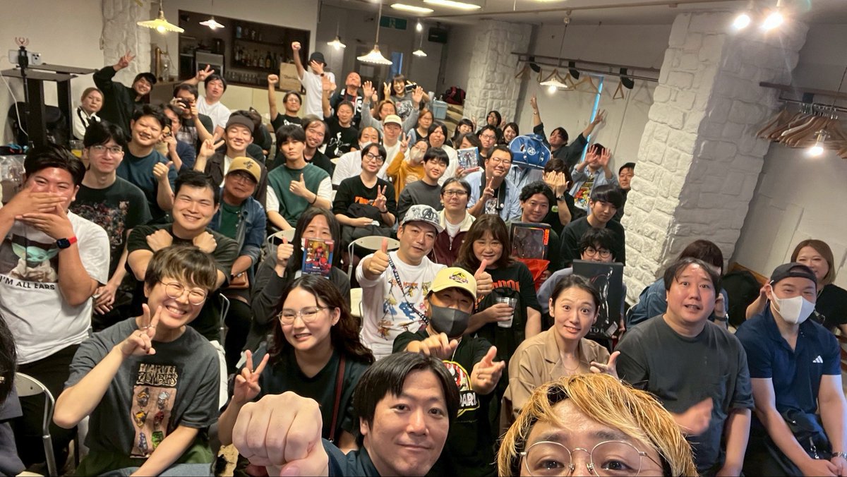 HELLAKOP's tweet photo. とんでもない熱量、とんでもないボリューム、とんでもない盛り上がりの熱狂のしゃべんじゃーず名古屋でした、凄いぞ、アメコミ、凄いぞ、しゃべ

#しゃべんじゃーず名古屋 https://t.co/uzOSh5DTvK