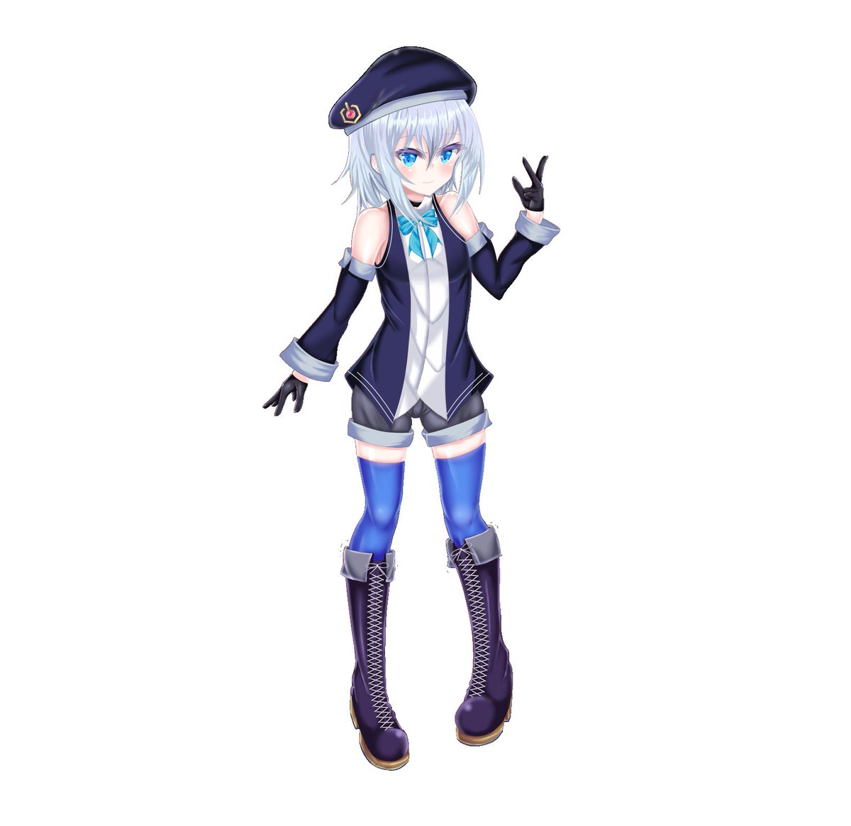 #見た人も無言で銀髪or白髪をあげる