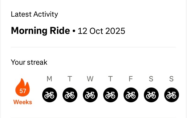 Any #cycling neeks know if this is a new #strava feature, or has it always been there?