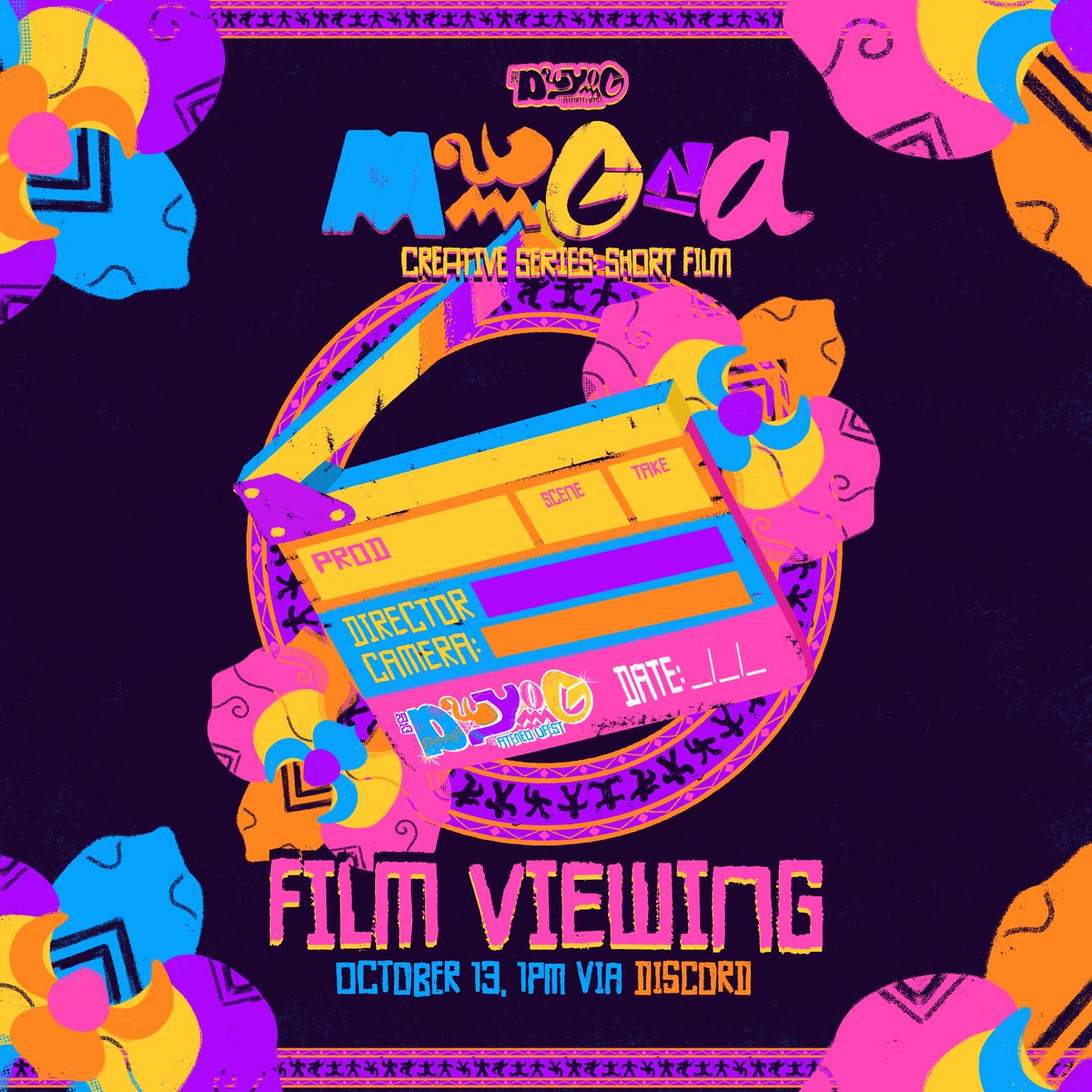 addusamahan's tweet image. Ateneans, here is the new schedule of the Creative Series: MUGNA! 🎬
Despite the challenges and constraints, the short films are now ready to take the screen in full action.
🗓️ October 13, 2025 | 1 PM
📍 Discord
See you there! 💙
#DUYOG🎊
#AteneoUFest2025🎆
#OnTheMove🏃🏻