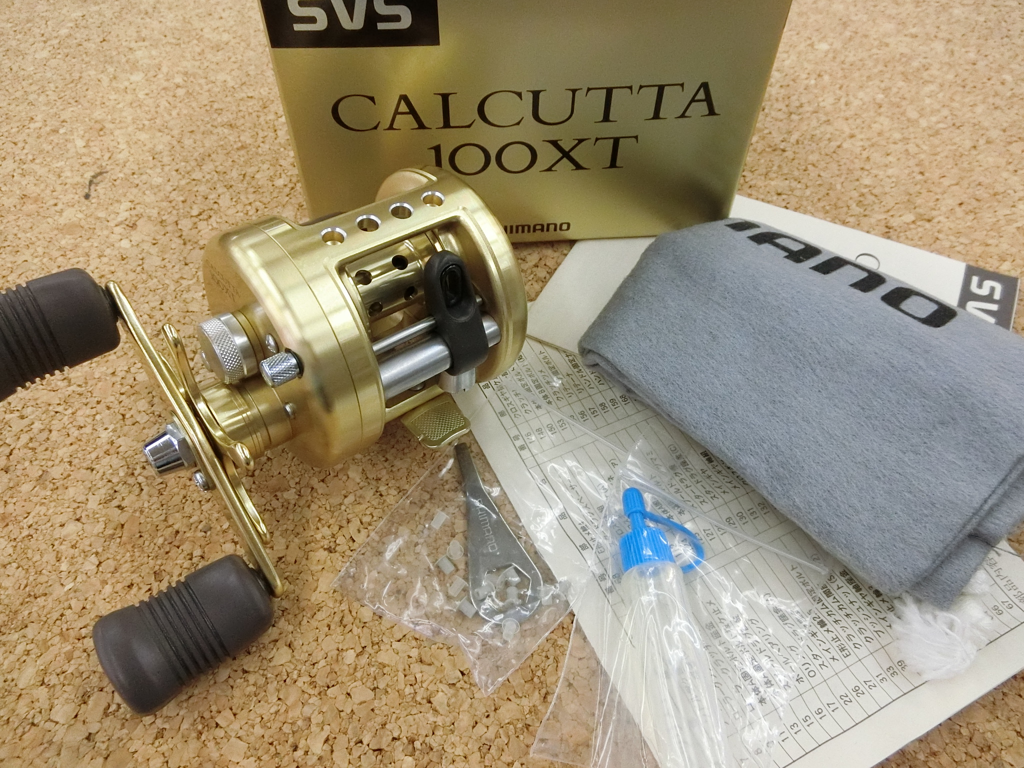 SHIMANO　カルカッタ100XT シマノ カルカッタ 100XT：オーバーホールで新品同様に復活！😍