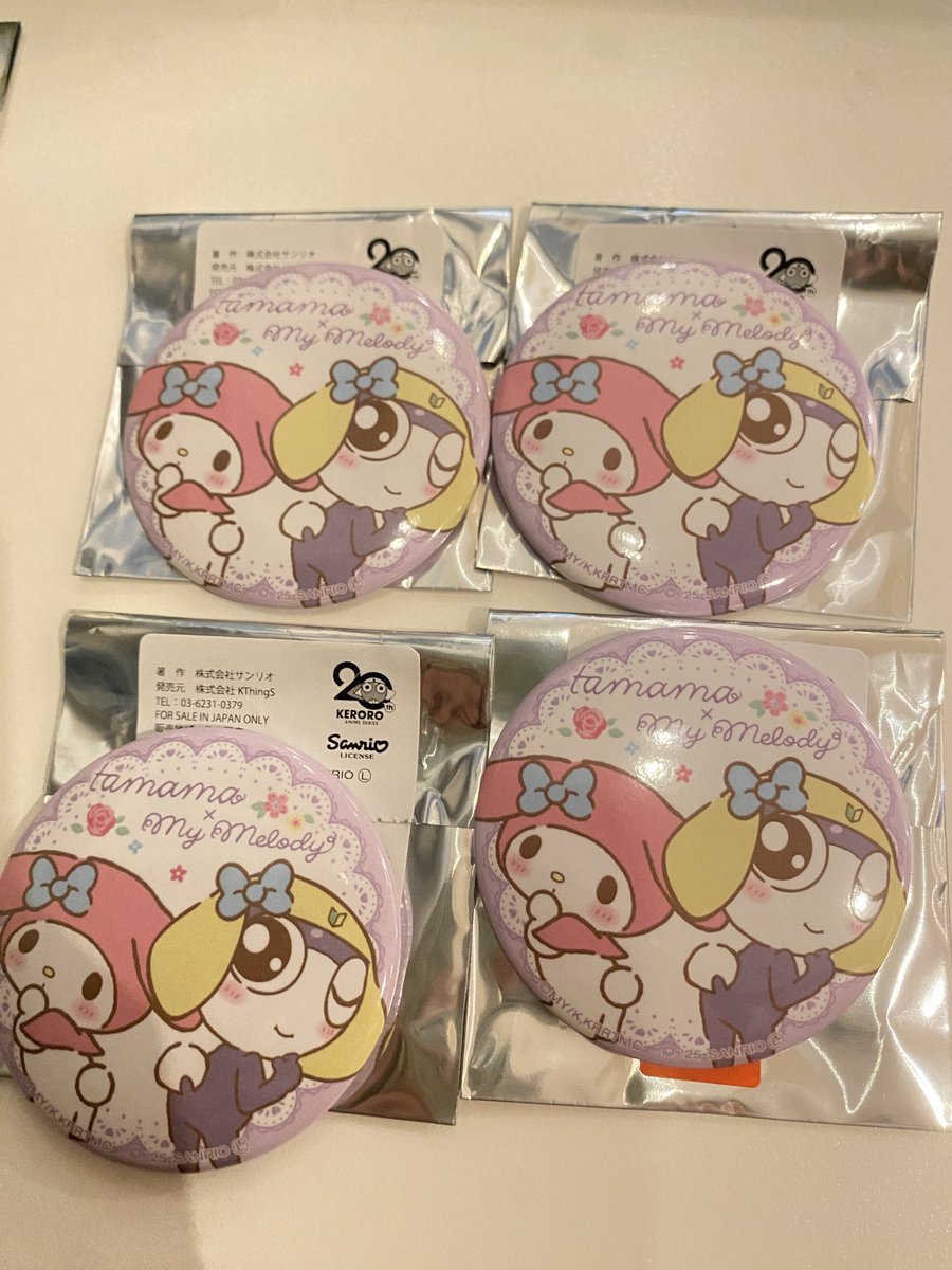 oOGhost__M's tweet photo. ケロロ軍曹 サンリオコラボ 交換 讓渡

【譲】缶バッジ タママ×4
        特典:ギロロ、タママ、クルル

【求】缶バッジ 同種ケロロ又は定価
        特典:全てケロロ

郵送でのお取引になります。
お気軽にお声掛けよろしくお願い致します。 https://t.co/93WTYPYTAa